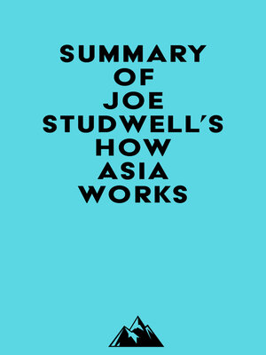 cover image of Summary of Joe Studwell's How Asia Works